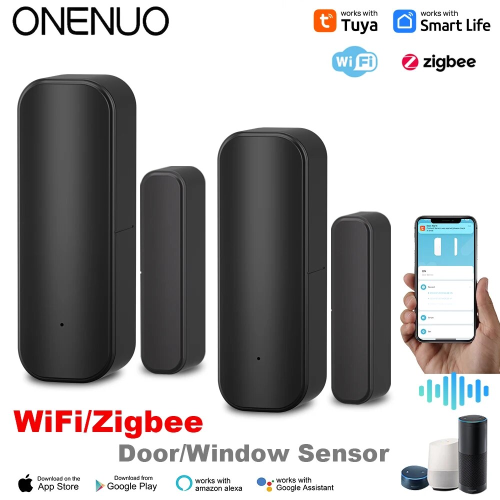 Window Alarm Sensor - Tuya-Sensor ZigBee de Porta e Janela,