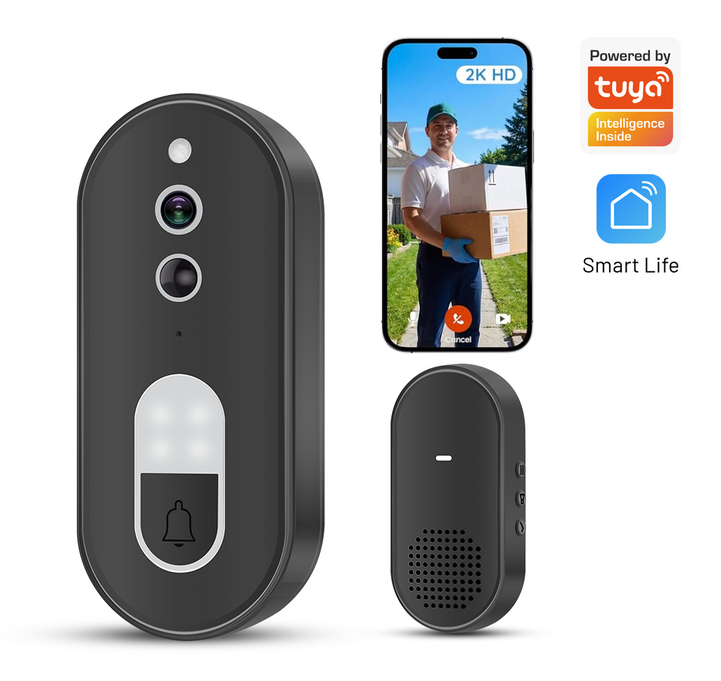 Home Security Diy - Câmera de Segurança Inteligente Tuya 1080P