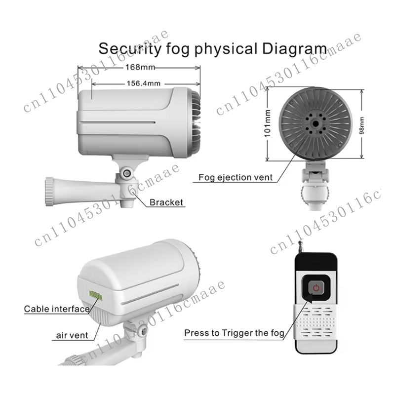 Home Security Fog System - Banco anti-roubo segurança nevoeiro alarme sistema