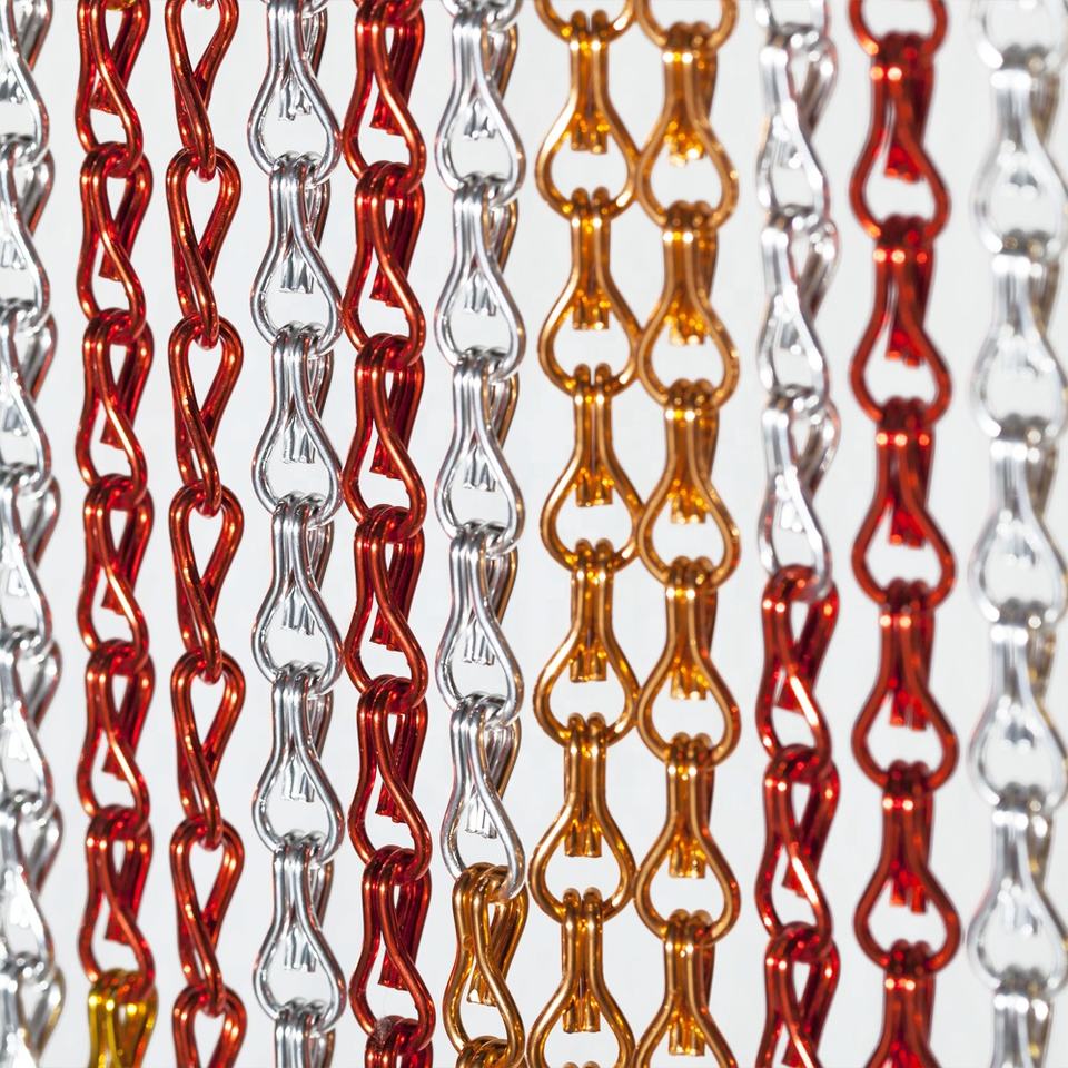 Door Chain Guard - Cortina de tela voadora de corrente