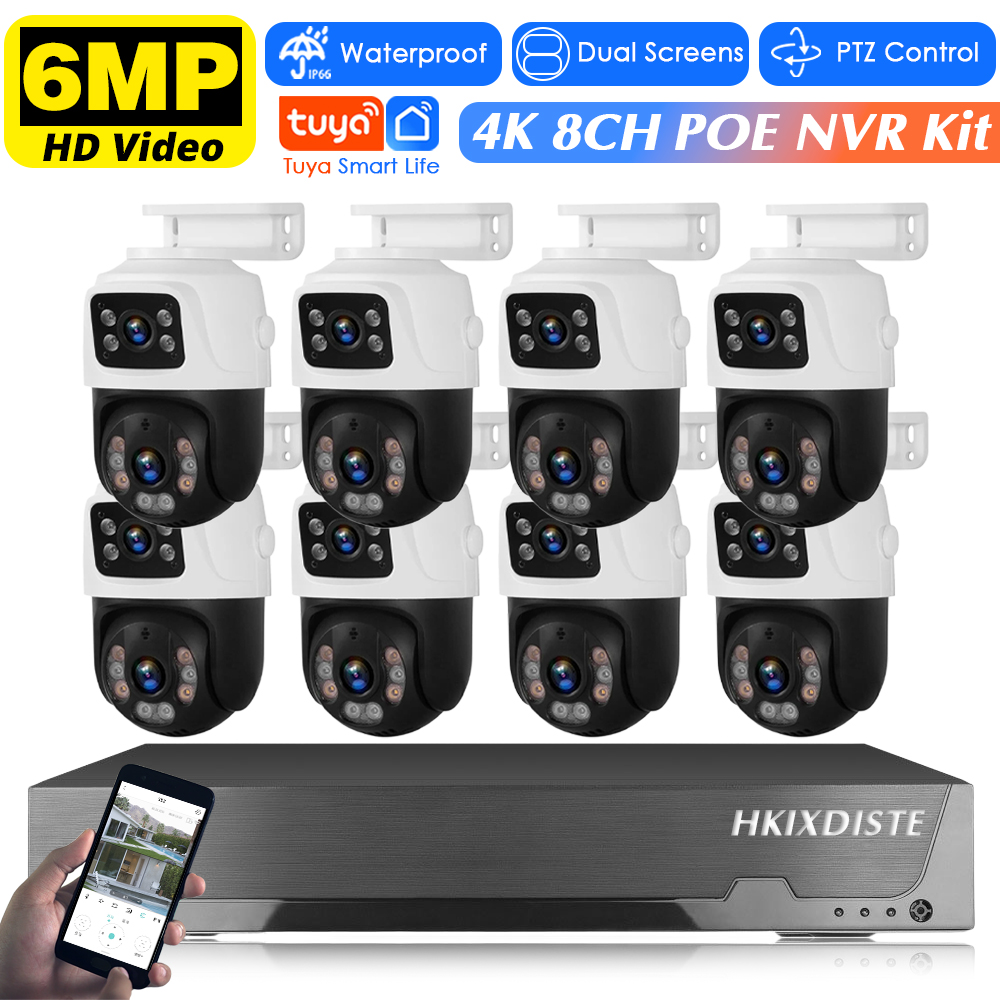 Nvr Kit 8 Channel - H.265 sistema de vigilância de vídeo