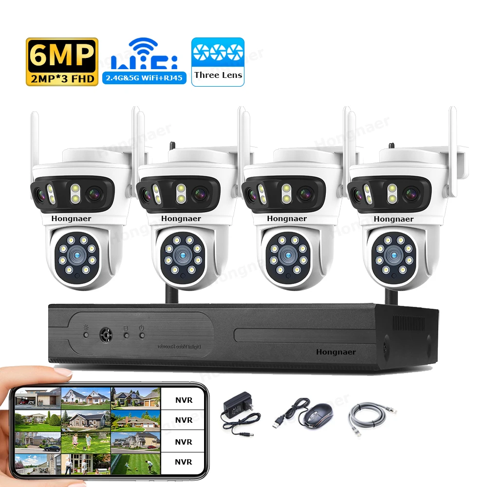Home Security With Camera - Kit de Câmeras de Segurança Residencial