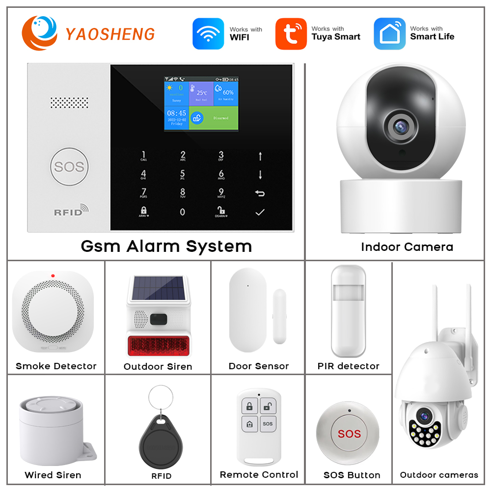 Home Security Technology - 4g sistema de alarme segurança em