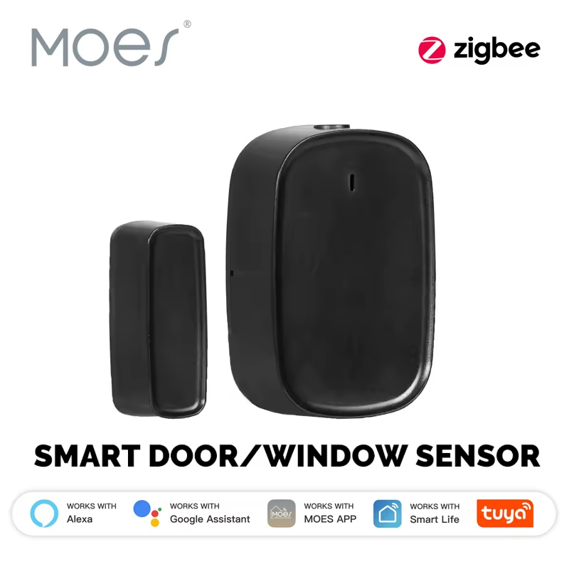 Home Security Technology - Sensor de Porta/Janela Inteligente MOES Tuya