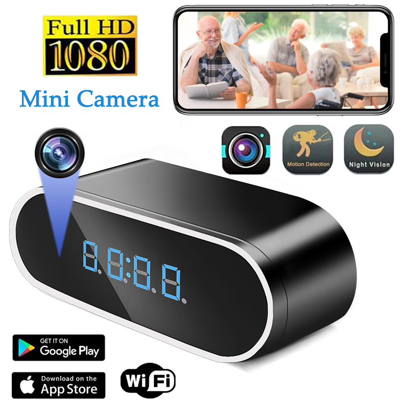 Hidden Camera Clock - Full HD 1080P Despertador Mini Câmera