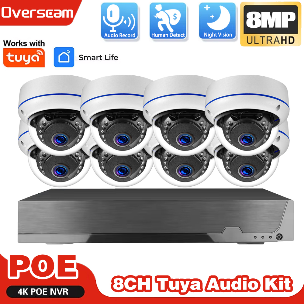 Nvr Kit 8 Channel - 4k ultra hd h.265 câmera de