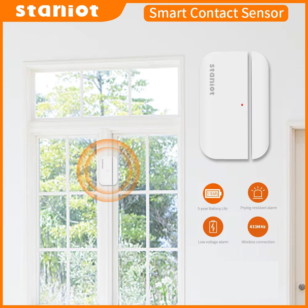 Window Alarm Sensor - Staniot 5 anos de vida da