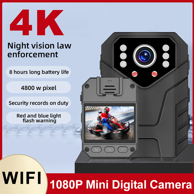 Home Security With Camera - Mini câmera 1080p full hd, tela