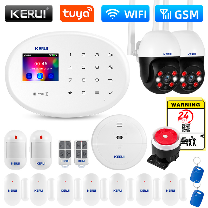 Home Security Diy - Kerui w202 wifi gsm kit sistema