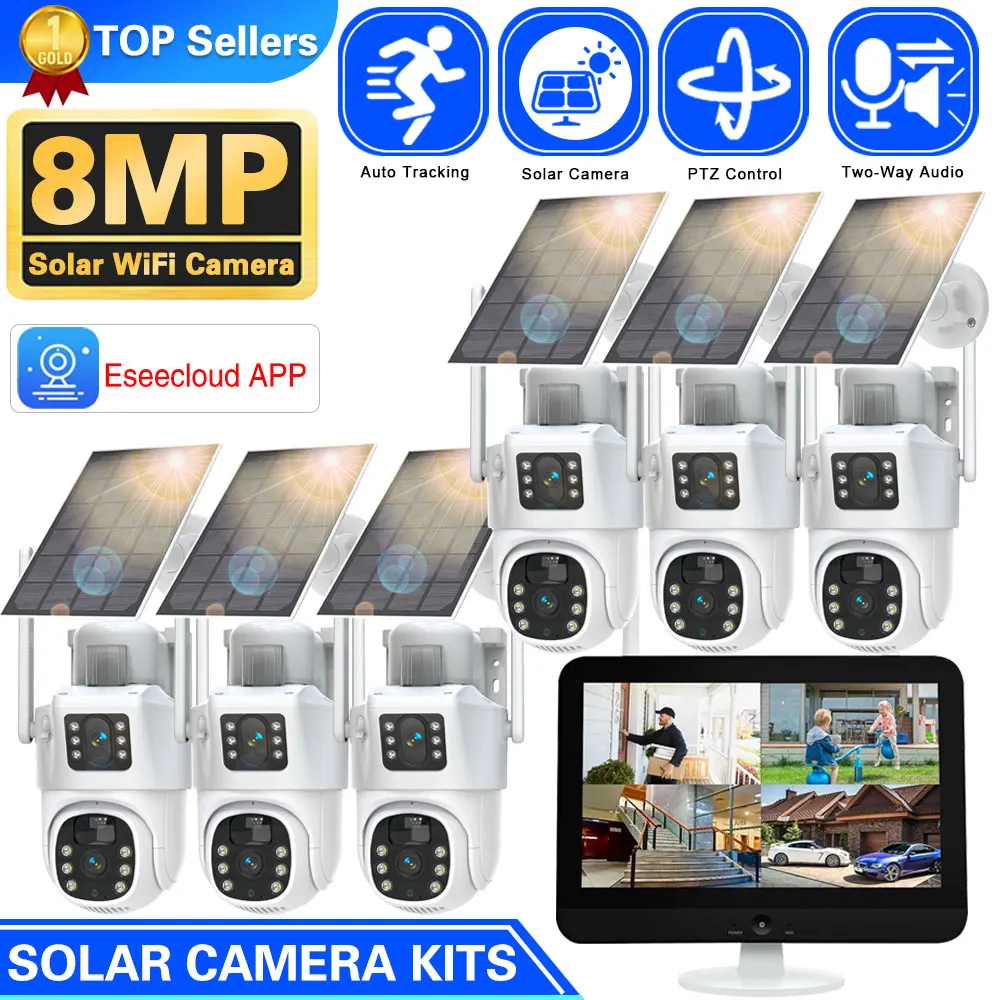 Nvr Kit 8 Channel - Auto Tracking Video Surveillance System, Monitoramento
