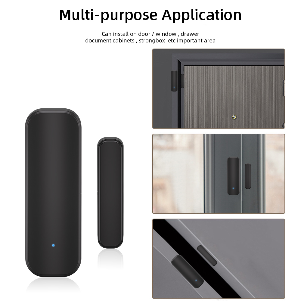 Tuya-Sensor ZigBee de Porta e  - Window Alarm Sensor avaliação e preço