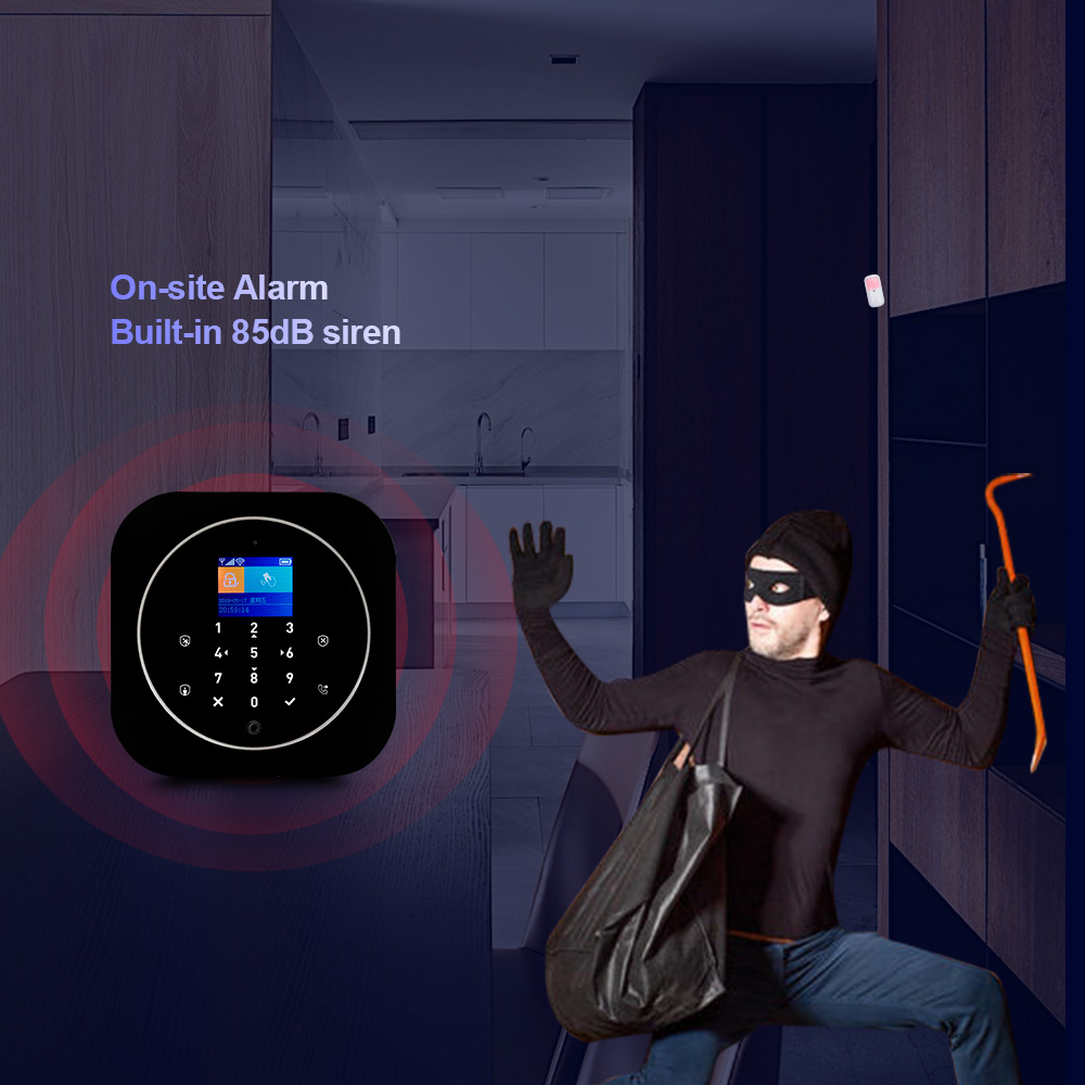 Kerui g12 2g wifi sistema de a - Home Security Diy avaliação e preço