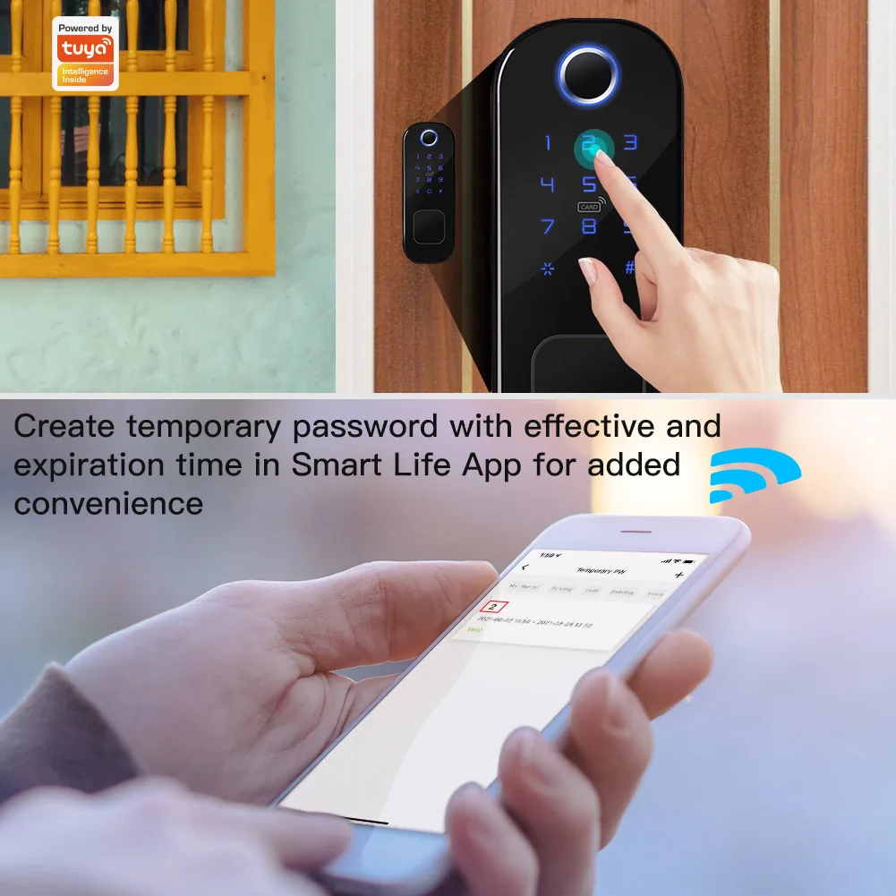 MOES-Smart Digital Door Lock c - Home Security Installation avaliação e preço