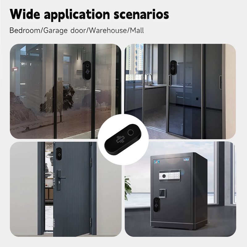 Tuya wifi detector de vibração - Window Alarm Sensor avaliação e preço