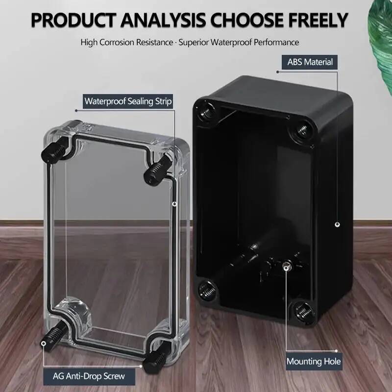 Caixa de junção transparente à - Home Security With Camera avaliação e preço