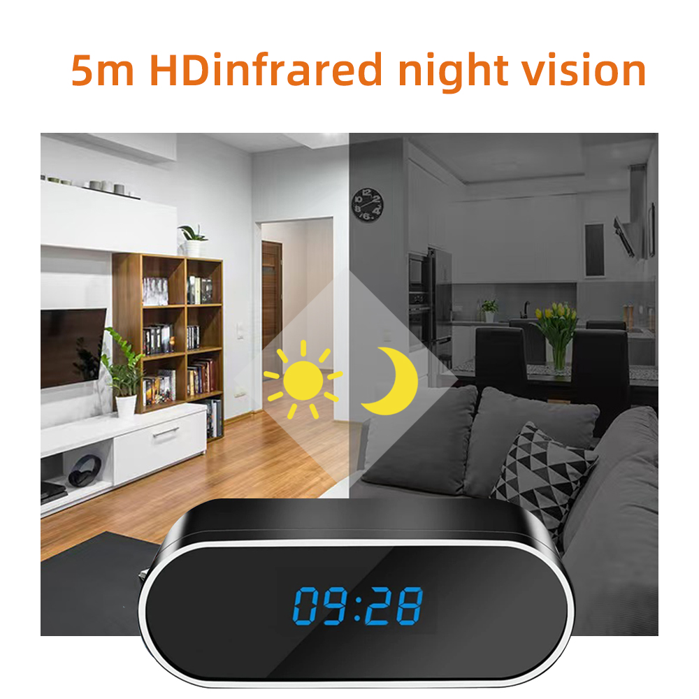 Câmera Relógio Mini 4K HD WIFI - Hidden Camera Clock avaliação e preço