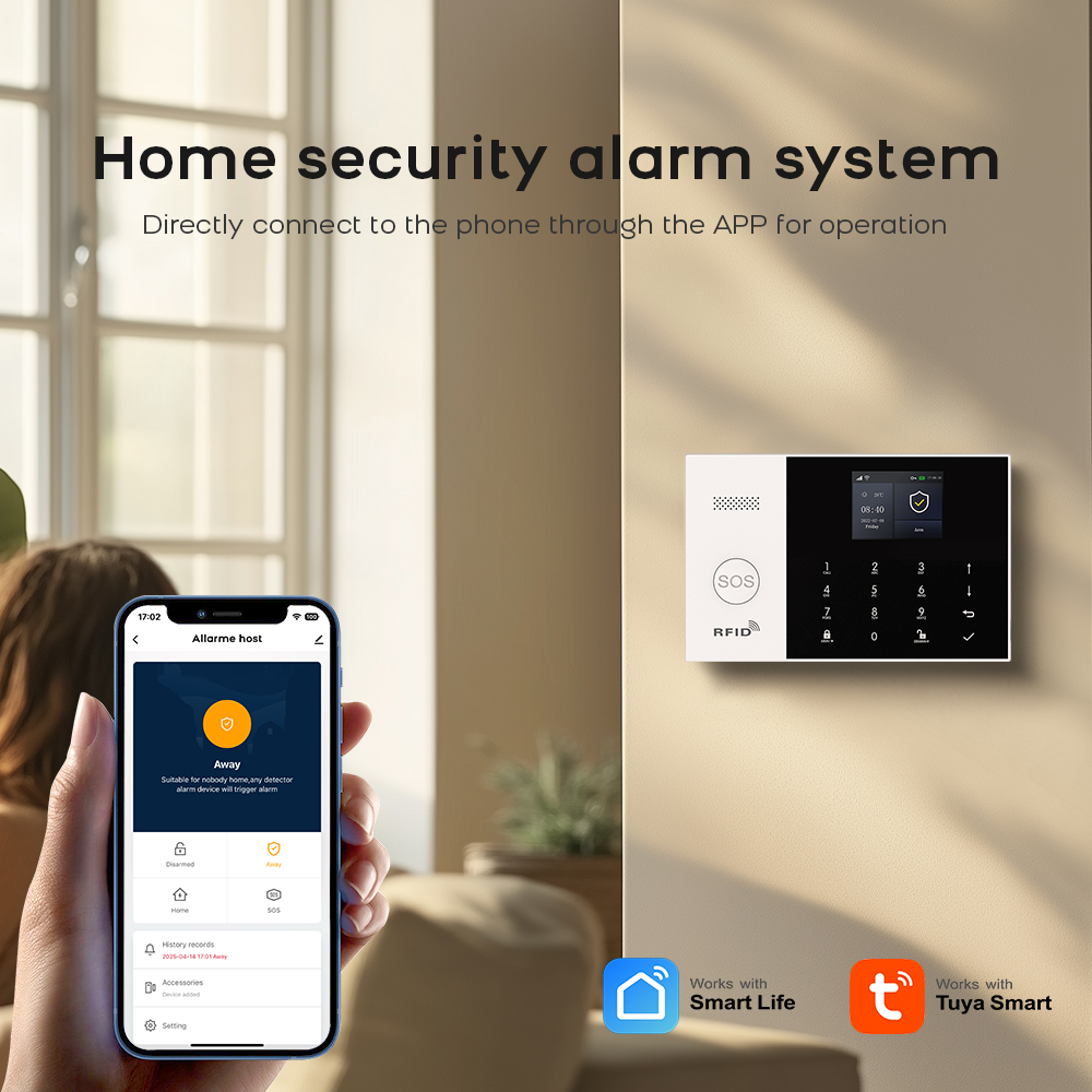 4g sistema de alarme segurança - Home Security Technology avaliação e preço