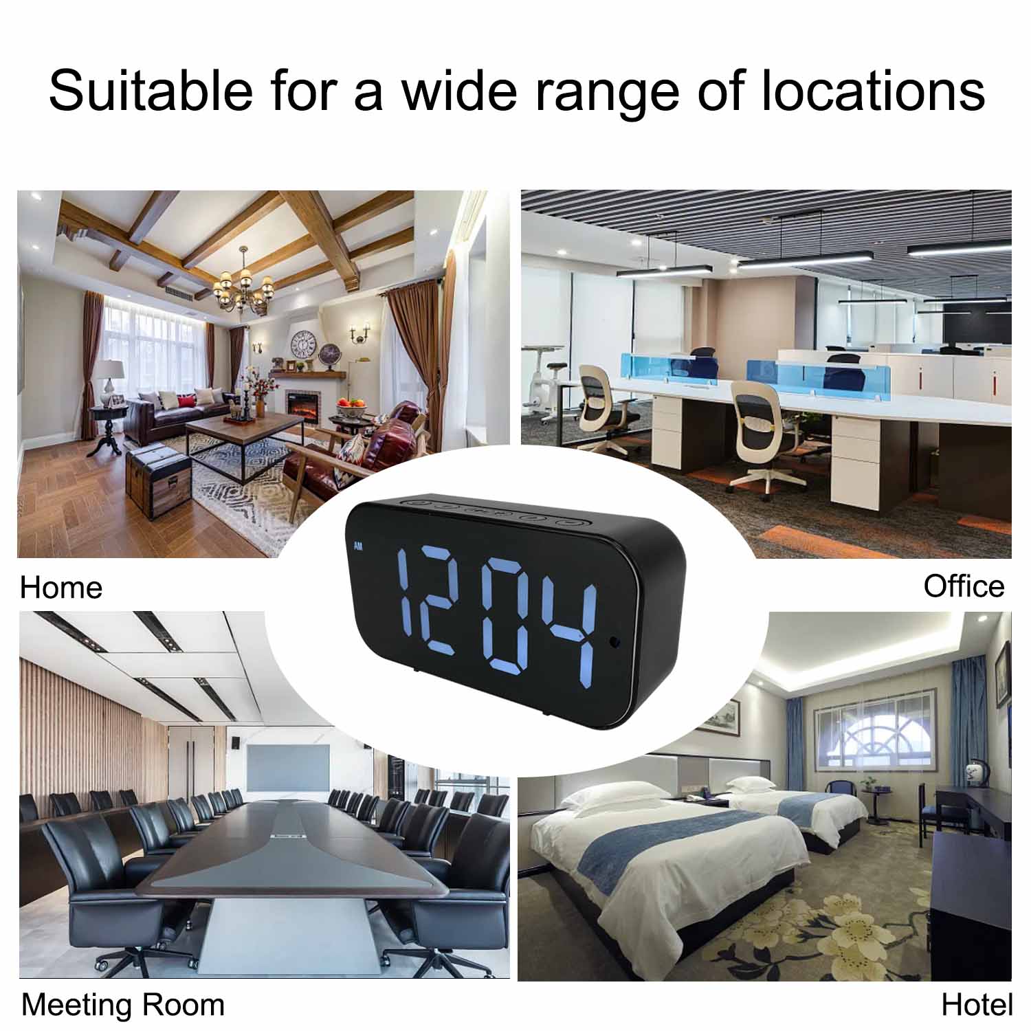 Câmera de relógio Wi-Fi com HD - Hidden Camera Clock avaliação e preço