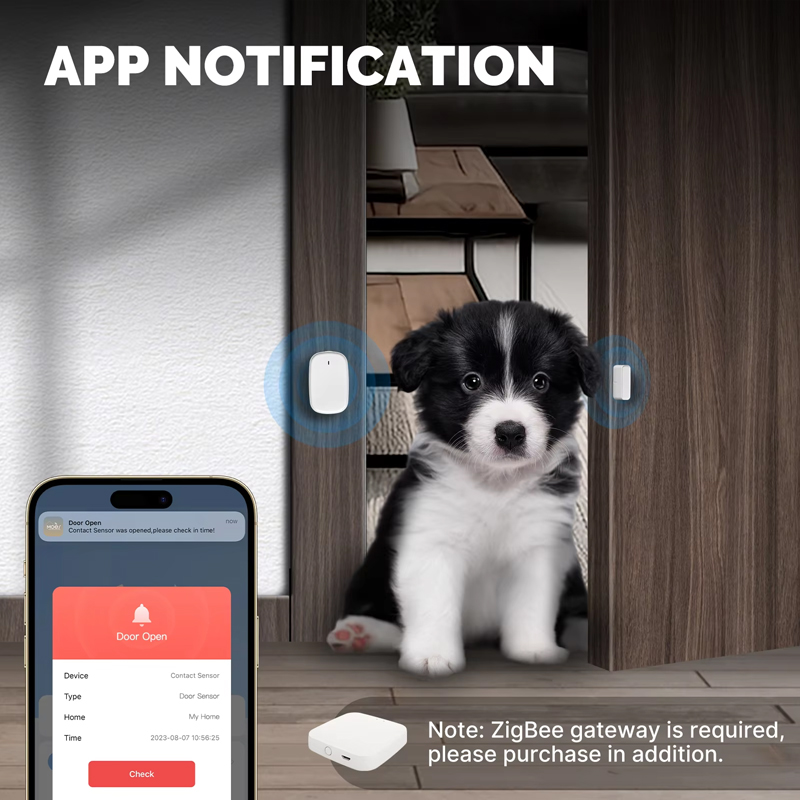 Sensor de Porta/Janela Intelig - Home Security Technology avaliação e preço