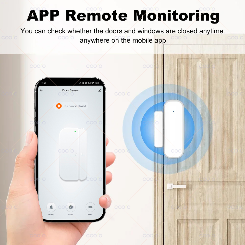 Sensor de Porta e Janela Zigbe - Window Alarm Sensor avaliação e preço
