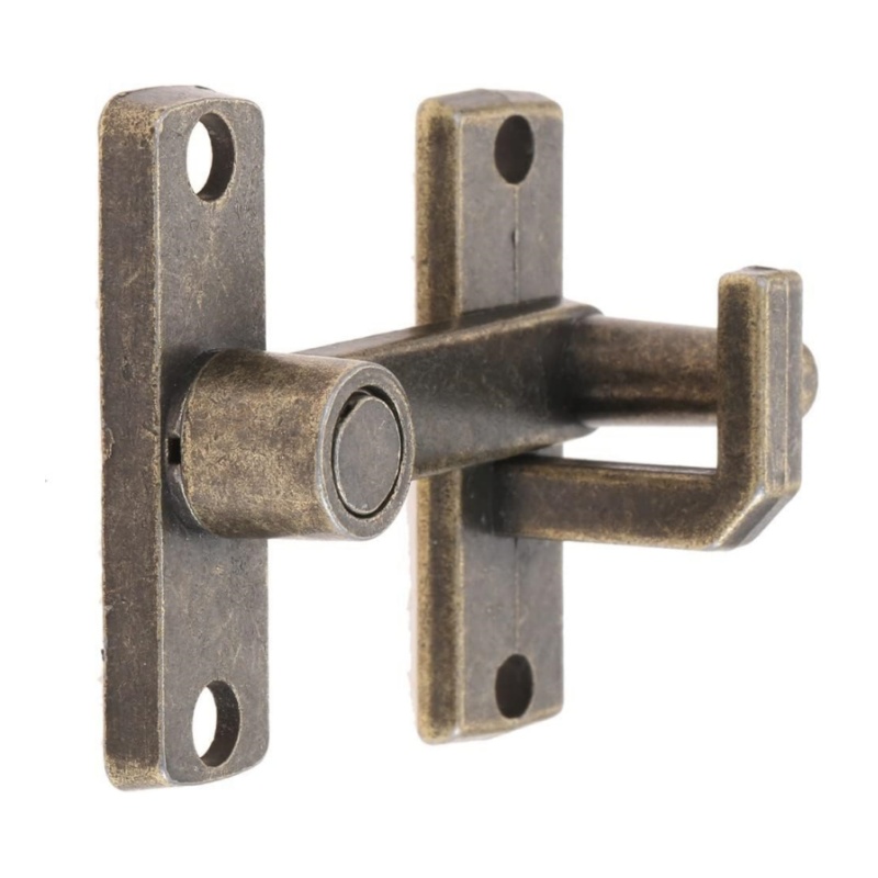 1 conjunto de bronze maçaneta  - Door Chain Guard avaliação e preço
