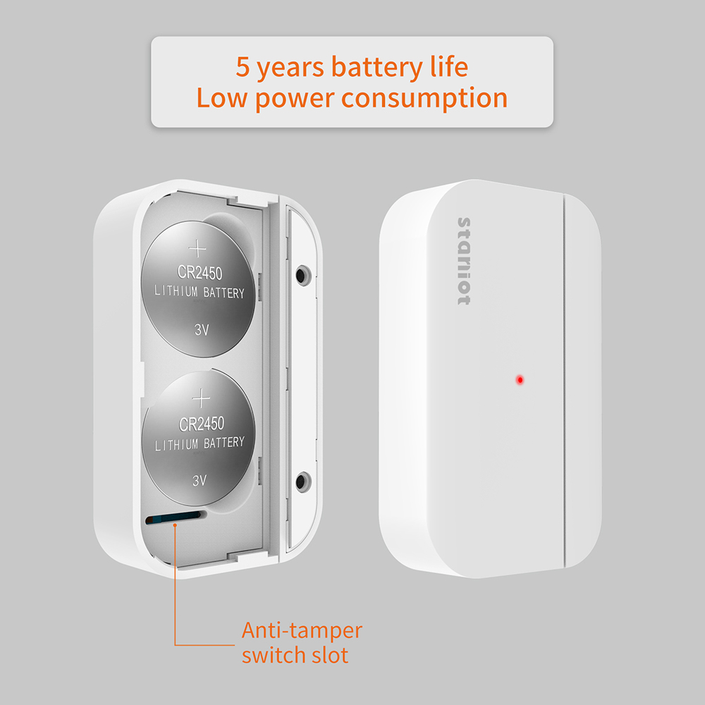 Staniot 5 anos de vida da bate - Window Alarm Sensor avaliação e preço
