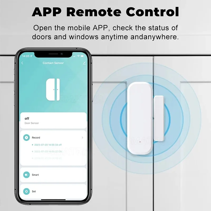 Sensor Inteligente Tuya WiFi p - Home Security Technology avaliação e preço