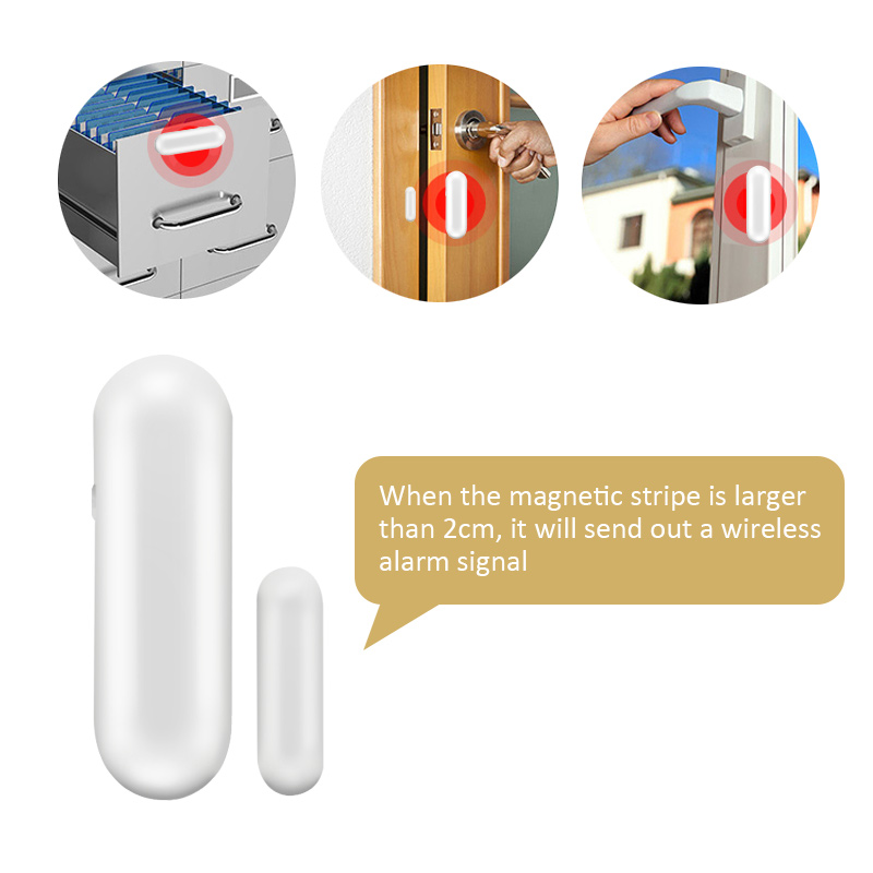 Sistema de Alarme Sem Fio MD-2 - Window Alarm Sensor avaliação e preço