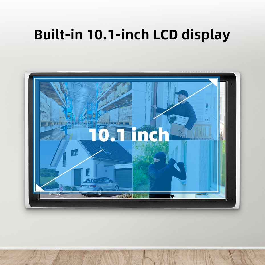 Kerui 2k 3k 4mp 8ch nvr wifi o - Home Security With Camera avaliação e preço