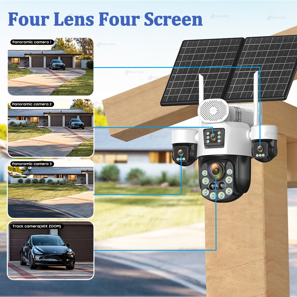 Aov quatro lentes câmera de vi - Home Security Diy avaliação e preço