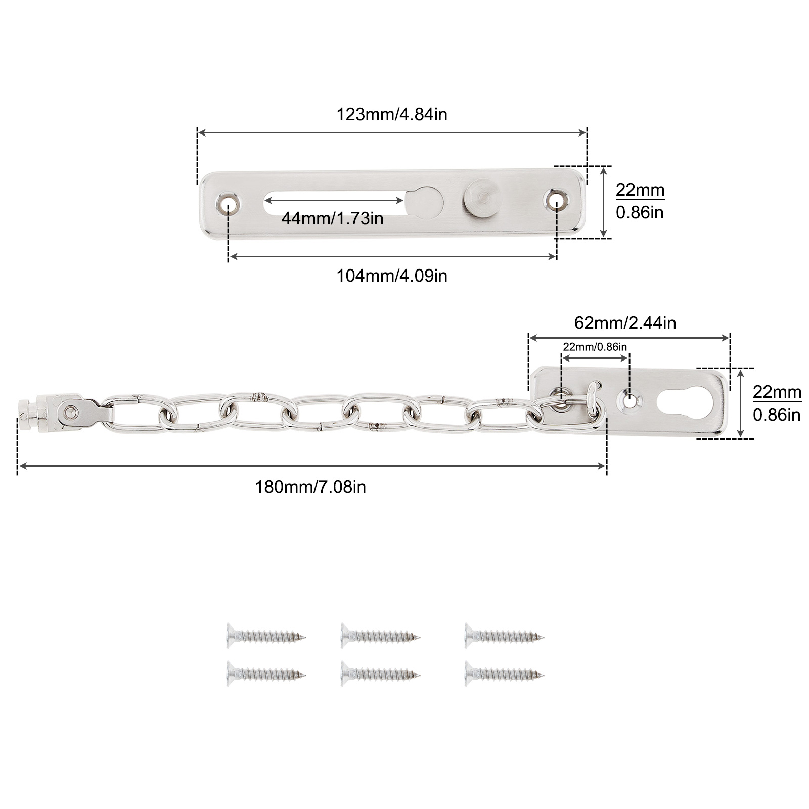 Trava de Segurança Sólida para - Door Chain Guard avaliação e preço
