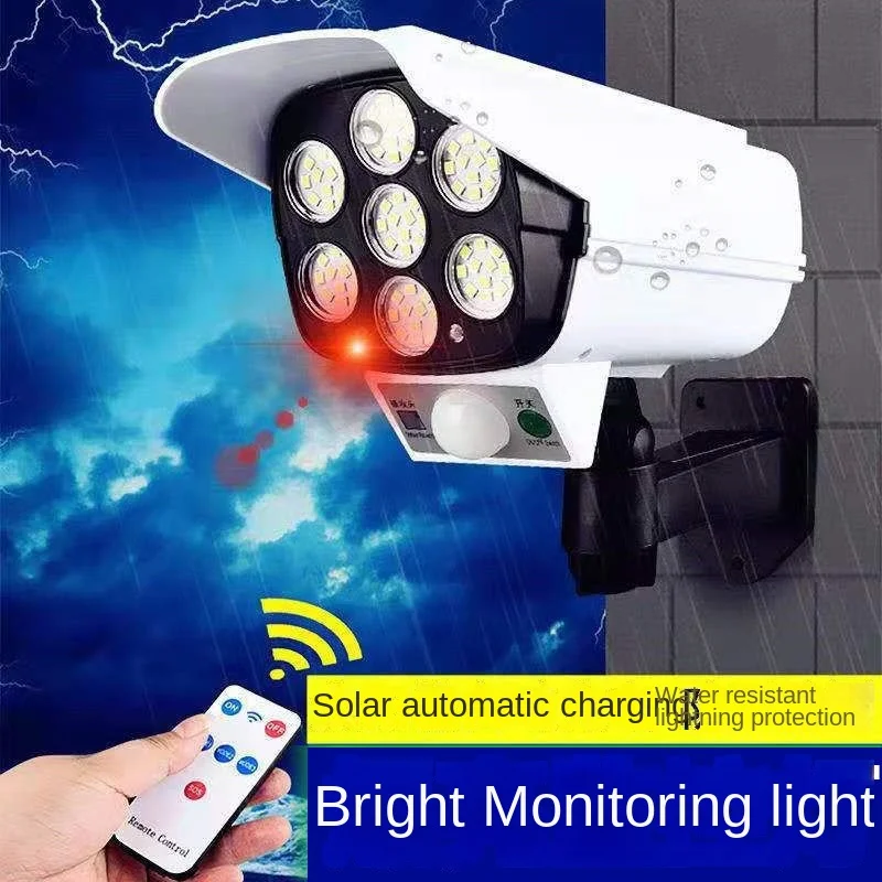 Luz solar ao ar livre sensor d - Home Security With Camera avaliação e preço