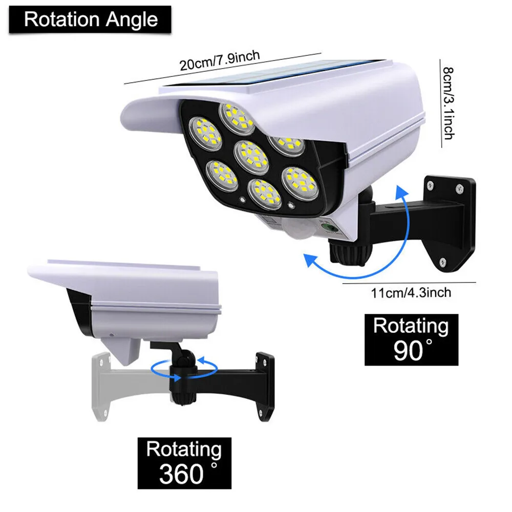 Luz solar ao ar livre sensor d - Home Security With Camera avaliação e preço