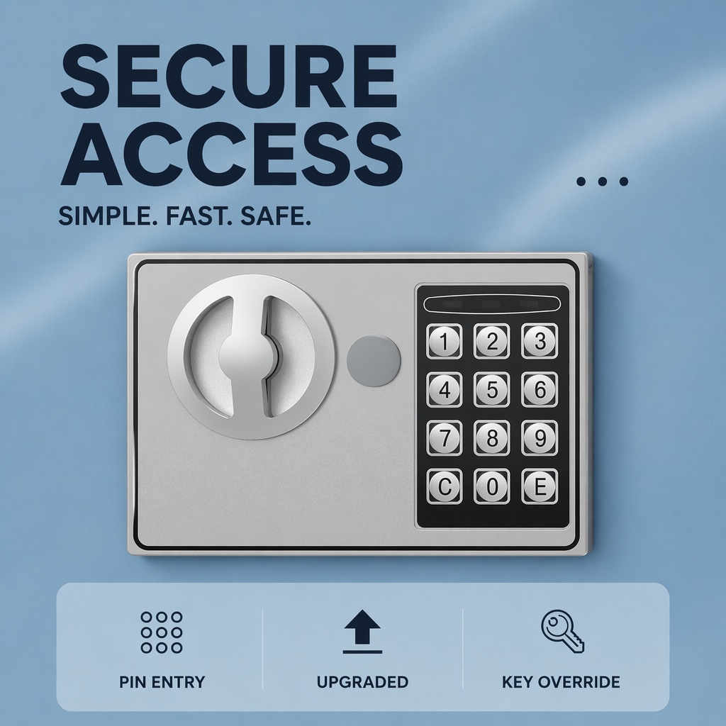 Cofre Eletrônico Digital de Aç - Home Security Installation avaliação e preço