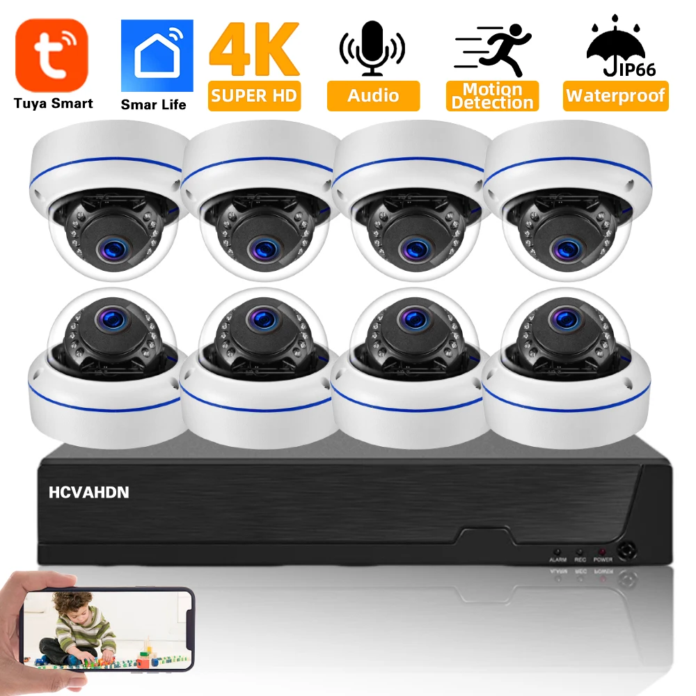 Kit de Sistema de Câmeras de S - Nvr Kit 8 Channel avaliação e preço