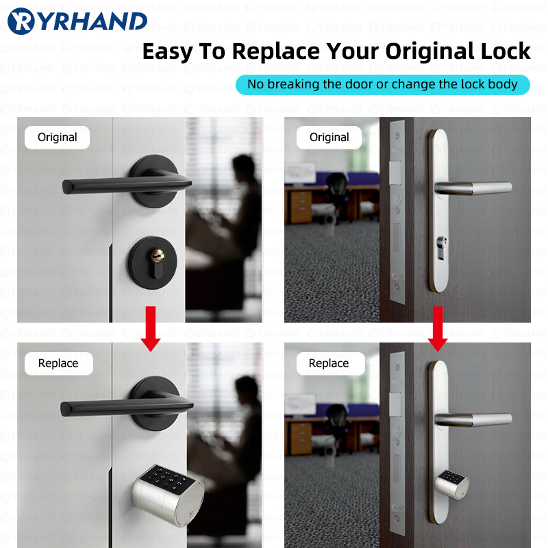 Fechadura de porta cilíndrica  - Home Security Installation avaliação e preço