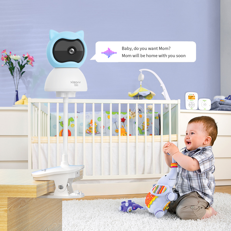 4MP WiFi xiaovv Monitor de beb - Home Security Diy avaliação e preço