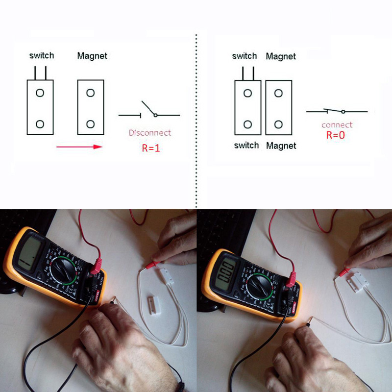 Sensor Magnético de Porta/Jane - Window Alarm Sensor avaliação e preço