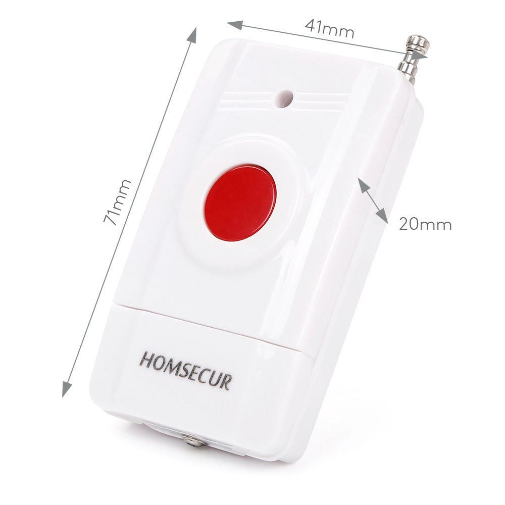 Botão de Pânico Sem Fio A5 433 - Home Security Installation avaliação e preço