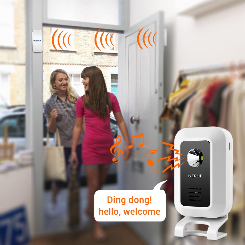 Kerui m7 bem vindo sensor de m - Window Alarm Sensor avaliação e preço