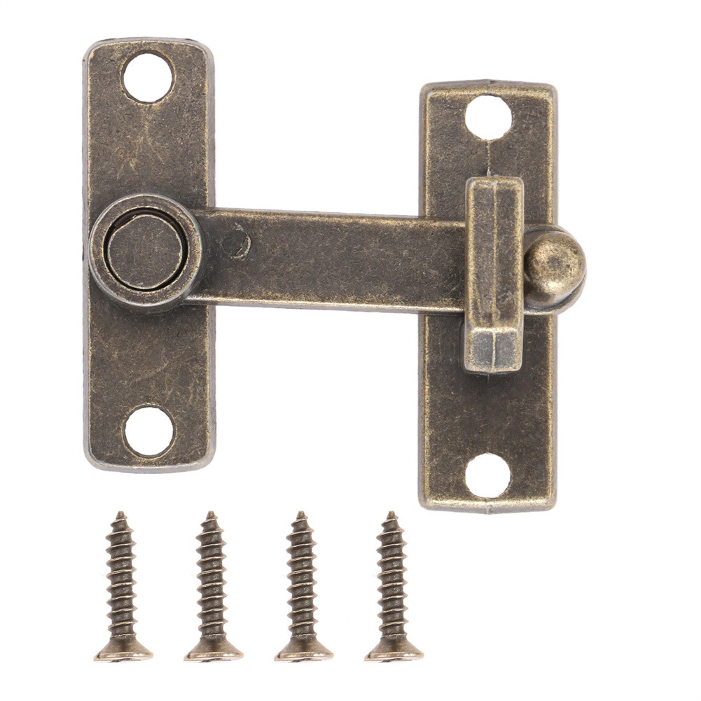 1 conjunto de bronze janela de - Door Chain Guard avaliação e preço