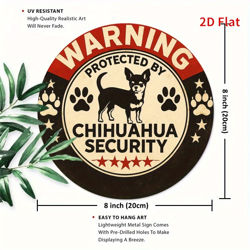 Placa de Metal Vintage Durável - Home Security Bars avaliação e preço