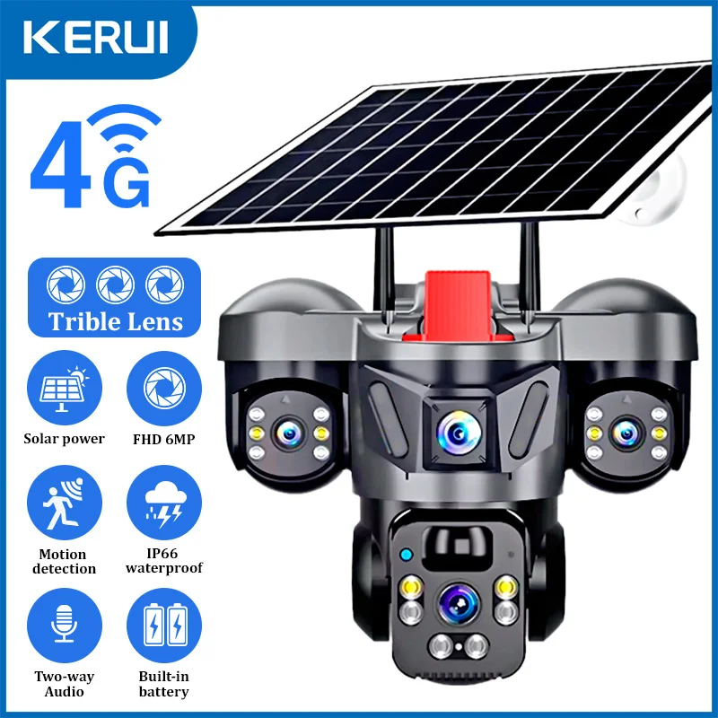 Kerui v380 pro ao ar livre ptz - Home Security Diy avaliação e preço