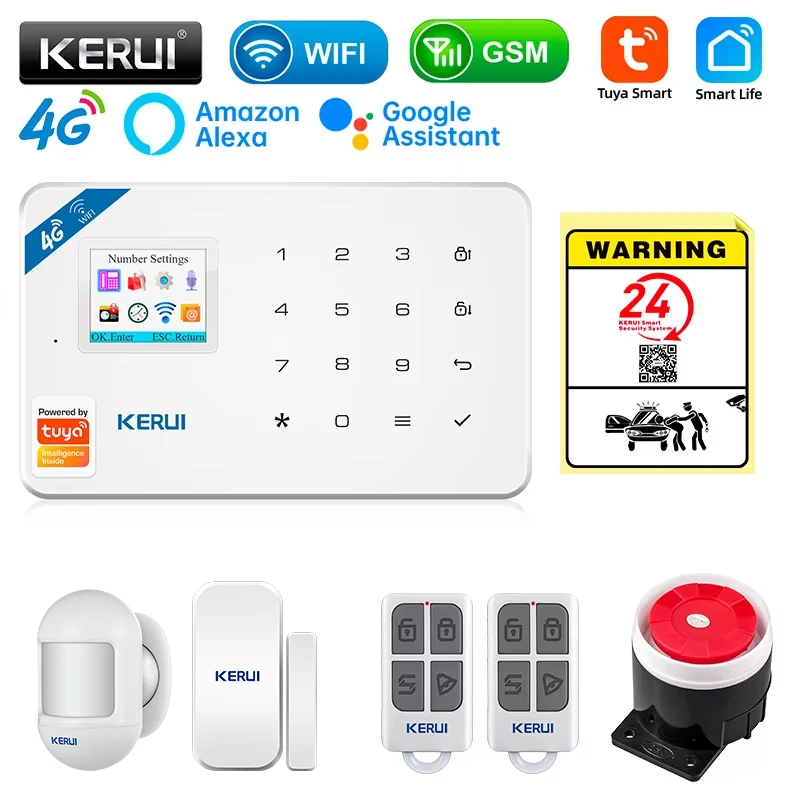 Kerui kit sistema de alarme se - Home Security Diy avaliação e preço