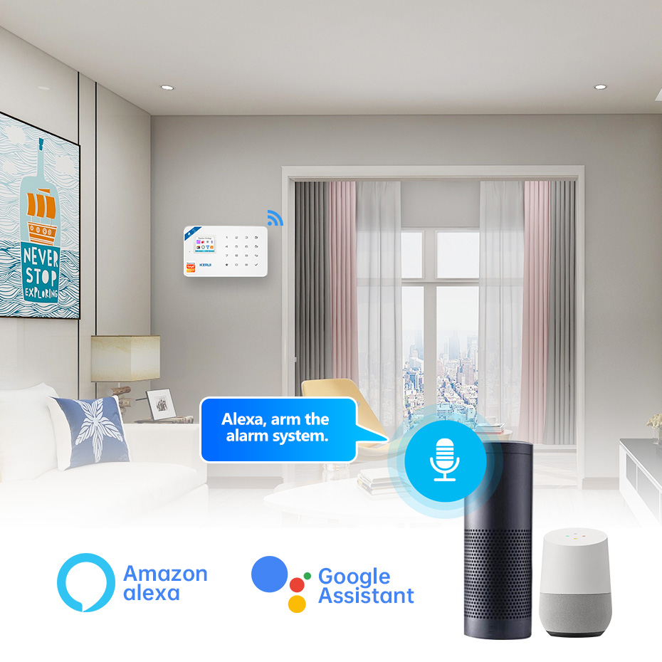 Kerui kit sistema de alarme se - Home Security Diy avaliação e preço