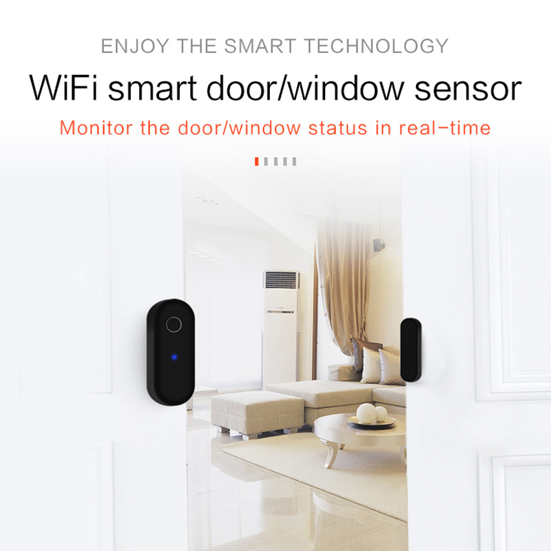 Tuya wi fi porta aberta perto  - Home Security Technology avaliação e preço