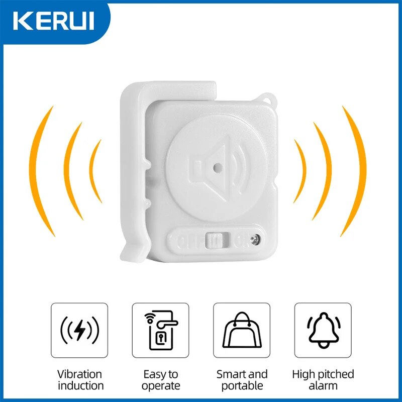 Sensores de Alarme de Vibração - Window Alarm Sensor avaliação e preço