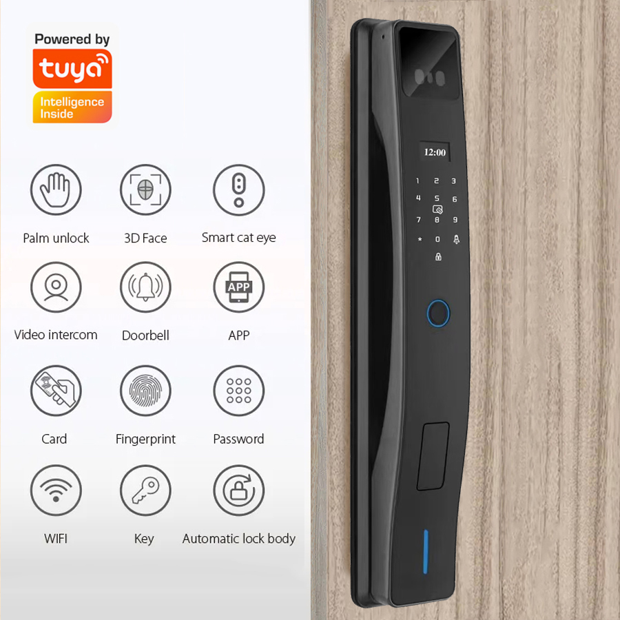 Fechadura eletrônica inteligen - Home Security With Camera avaliação e preço